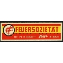 Feuersozietät Gross - Berlin