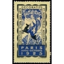 Paris 1925 Exposition Intern. des Arts Décoratifs (blau)