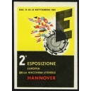 Hannover 1952 2a Esposizione Europea della Macchina Utensile