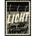 Licht an die Mauer