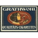 Grathwohl Qualitäts-Cigaretten (Frauenkopf - blau)