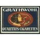 Grathwohl Qualitäts-Cigaretten (Frauenkopf - blau)