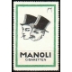 Manoli Cigaretten (2 Männerköpfe mit Zylinder)