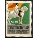 Karlsruhe 1915 Badische Jubiläums-Ausstellung ... (grün)