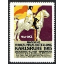 Karlsruhe 1915 Badische Jubiläums-Ausstellung ... (lila)