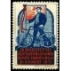 Frankfurt 1911 28. Bundesfest des Radfahrerbundes (Text rot)
