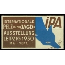 Leipzig 1930 Internationale Pelz- und Jagd-Ausstellung (quer)