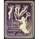 Liège 1905 Exposition Universelle (Var K - lila)