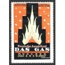 München 1914 Deutsche Ausstellung Das Gas (orange)