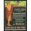 Paris 1913 Exposition d'Organisation Commerciale (geschnitten)