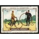 Kohler Serie IV No 02 Moyens de locomotion Bicyclette 1890