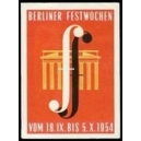 Berlin 1954 Festwochen (WK 01)