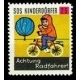 SOS Kinderdörfer Achtung Radfahrer