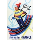 skiing in France
