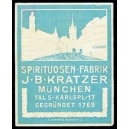 Kratzer Mnchen Spirituosen Fabrik (türkis)