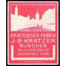 Kratzer München Spirituosen Fabrik (rot)