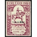 Orleans 1912 500e Anniversaire naissance Jeanne d'Arc (lila)