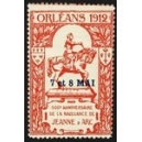 Orleans 1912 500e Anniversaire naissance Jeanne d'Arc (rot)