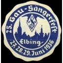 Elbing 1936 25. Gau - Sängerfest