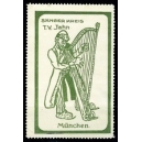 München Sänger Kreis T.V. Jahn (Harfenspieler - oliv)