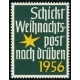 Schickt Weihnachtspost nach drüben 1956