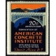 Chicago 1924 Convention of American Concrete Institute