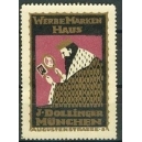 Dollinger München Werbe Marken Haus (violett)