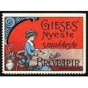 Gieses' nyeste smukkeste Brevpapir Samlermarke No. 02