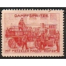 Metzeler Massiv-Reifen, Dampfspritze mit (rot)