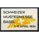 Basel 1934 Schweizer Mustermesse