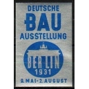 Berlin 1931 Deutsche Bau Ausstellung