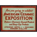 Chicago 1929 American Ceramic Exposition ... (WK 01)