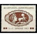 Dresden 1912 48. Geflügel-Ausstellung ... (braun)