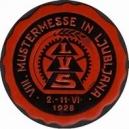 Ljubljana 1928 VIII. Mustermesse ... (rot/schwarz)