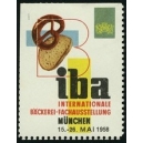 München 1958 iba Internationale Bäckerei-Fachausstellung