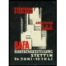 Stettin BAFA Baufachausstellung ... (WK 02)