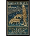 Elvira Drogerie Schäfer München (blau)