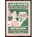 Hofer Conditorei u. Bäckerei München ... (WK 01)