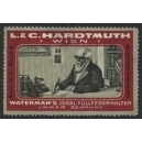 Hardtmuth Wien Serie II Bild 5 Waterman's Füllfederhalter rot