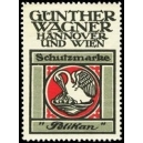 Pelikan Günther Wagner Hannover und Wien Schutzmarke