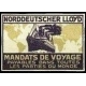 Norddeutscher Lloyd Mandats de Voyage