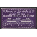 Westerland die Königin der Nordsee ... (violett)