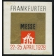 Frankfurt 1928 Messe April (WK 01)