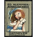 Klemmer Schokolade-Fabrik Hannover (Mädchen, Schokoriegel)