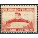 Queenboro - Flushing England - Kontinent (rot)