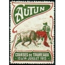 Autun 1913 Courses de Taureaux (WK 01)