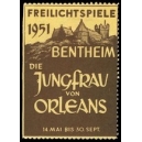 Bentheim 1951 Freilichtspiele Die Jungfrau von Orleans (WK 01)