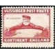 Vlissinger Post Route Kontinent - England (rot)