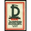 Duisburg 1925 1000 Jahrfeier (WK 01)