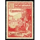 Eppstein 1913 Mittelalterliches Volksfestspiel (WK 01 - rot)